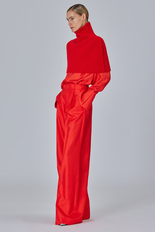 Bogart Silk Twill Trousers