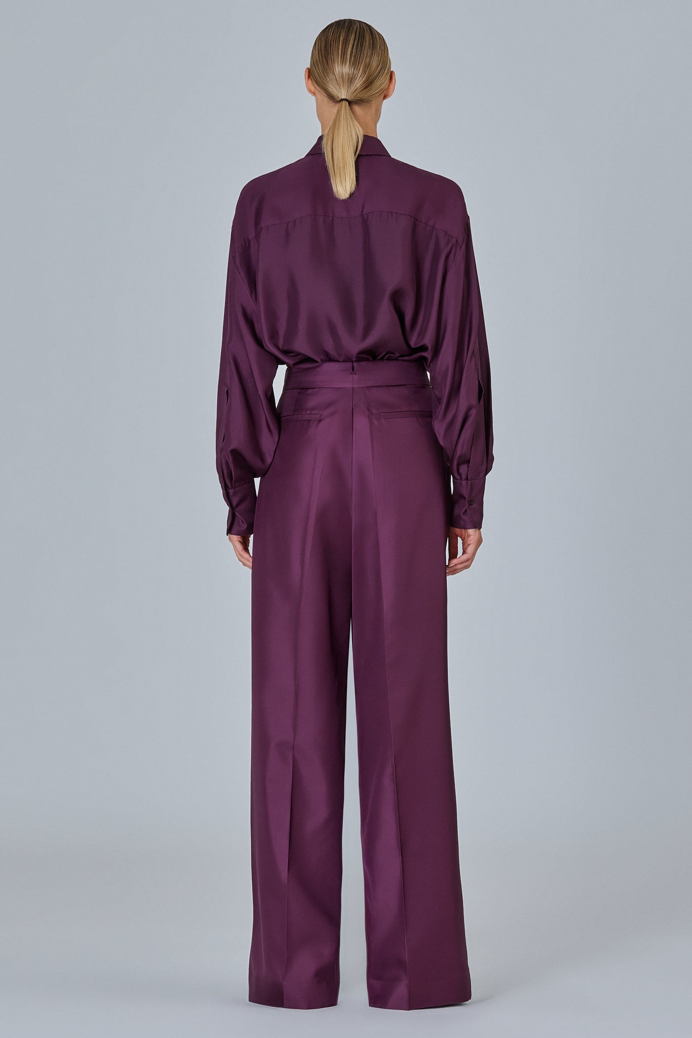 Bogart Silk Twill Trousers
