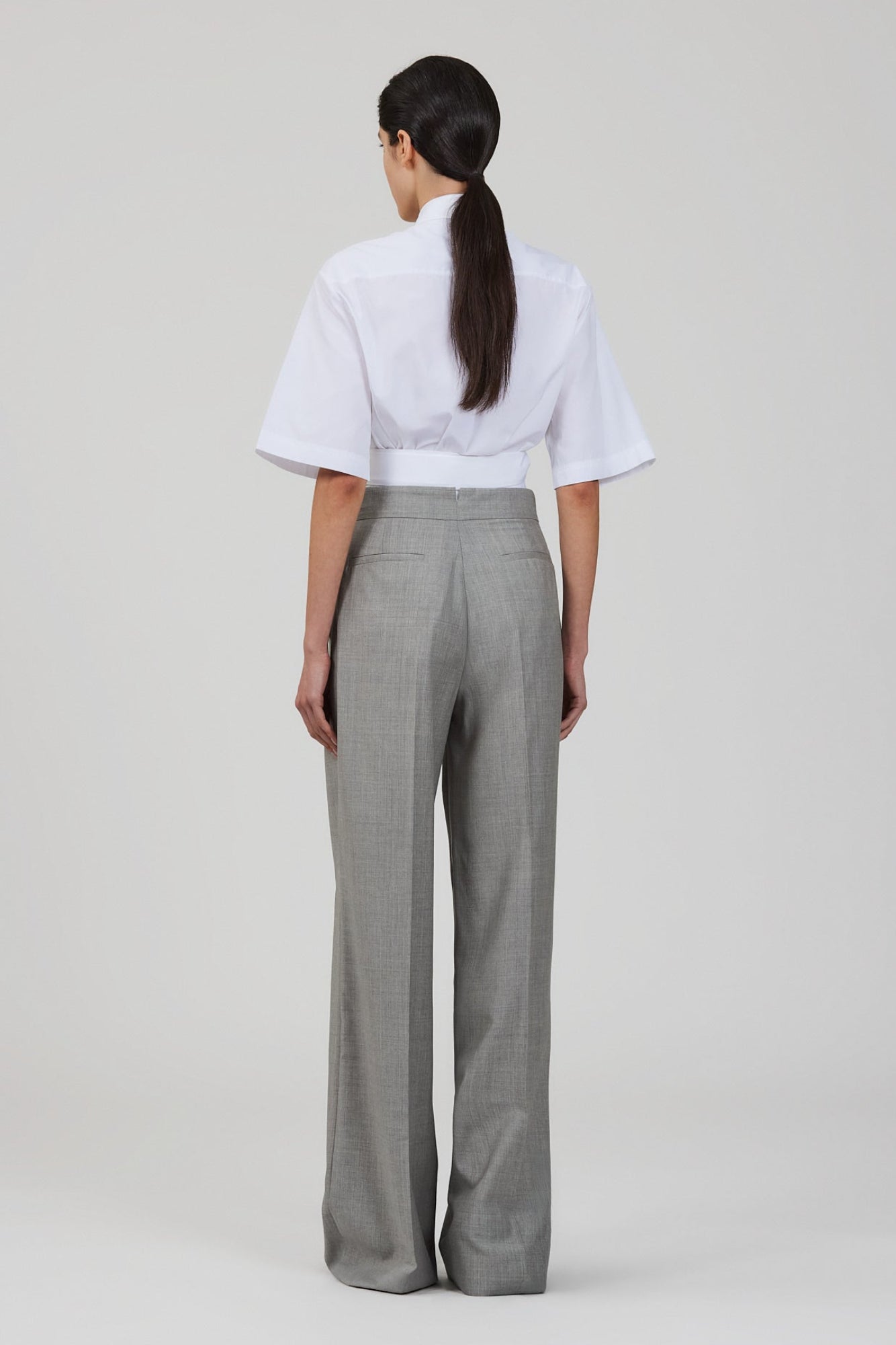 Camicia regolare in twill di seta Marcella