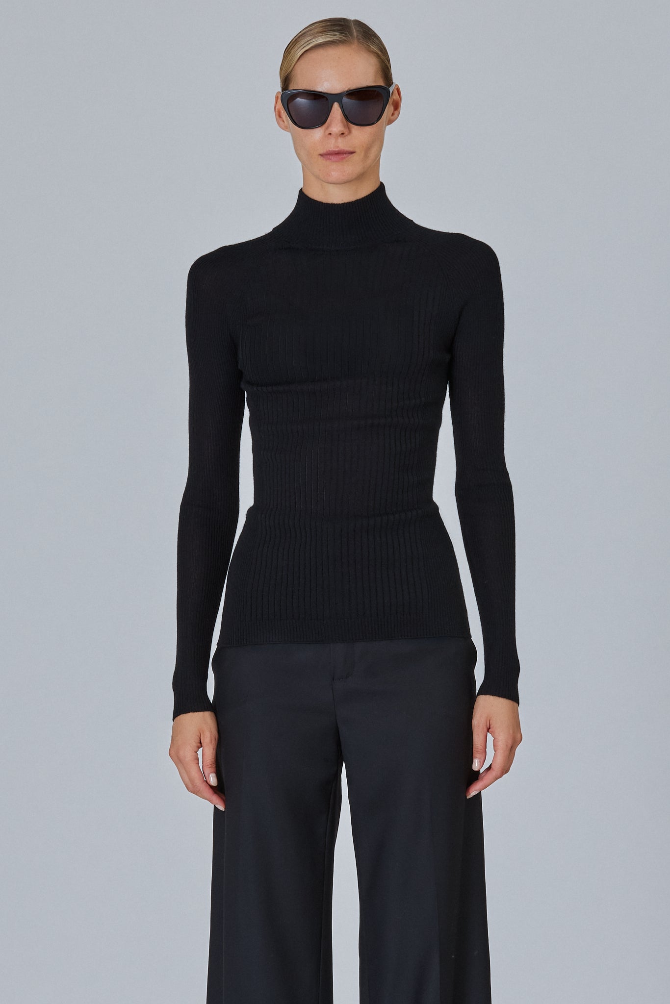 Ribbed Lupetto Sweater