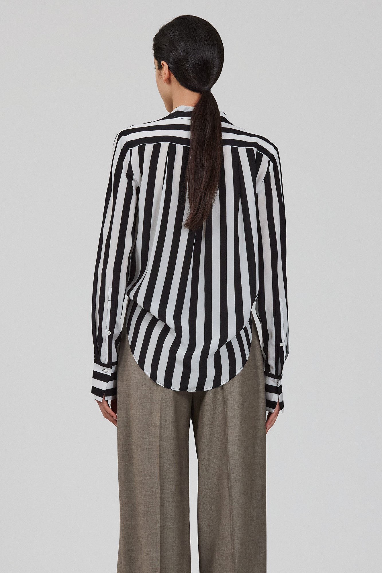 Camicia piccola in crepe de chine