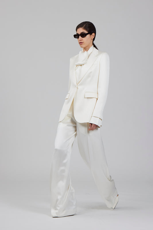 Andrea double satin jacket