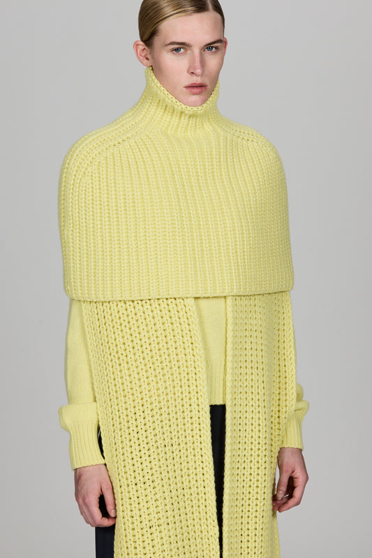 Superpiuma Cashmere Mini Cape