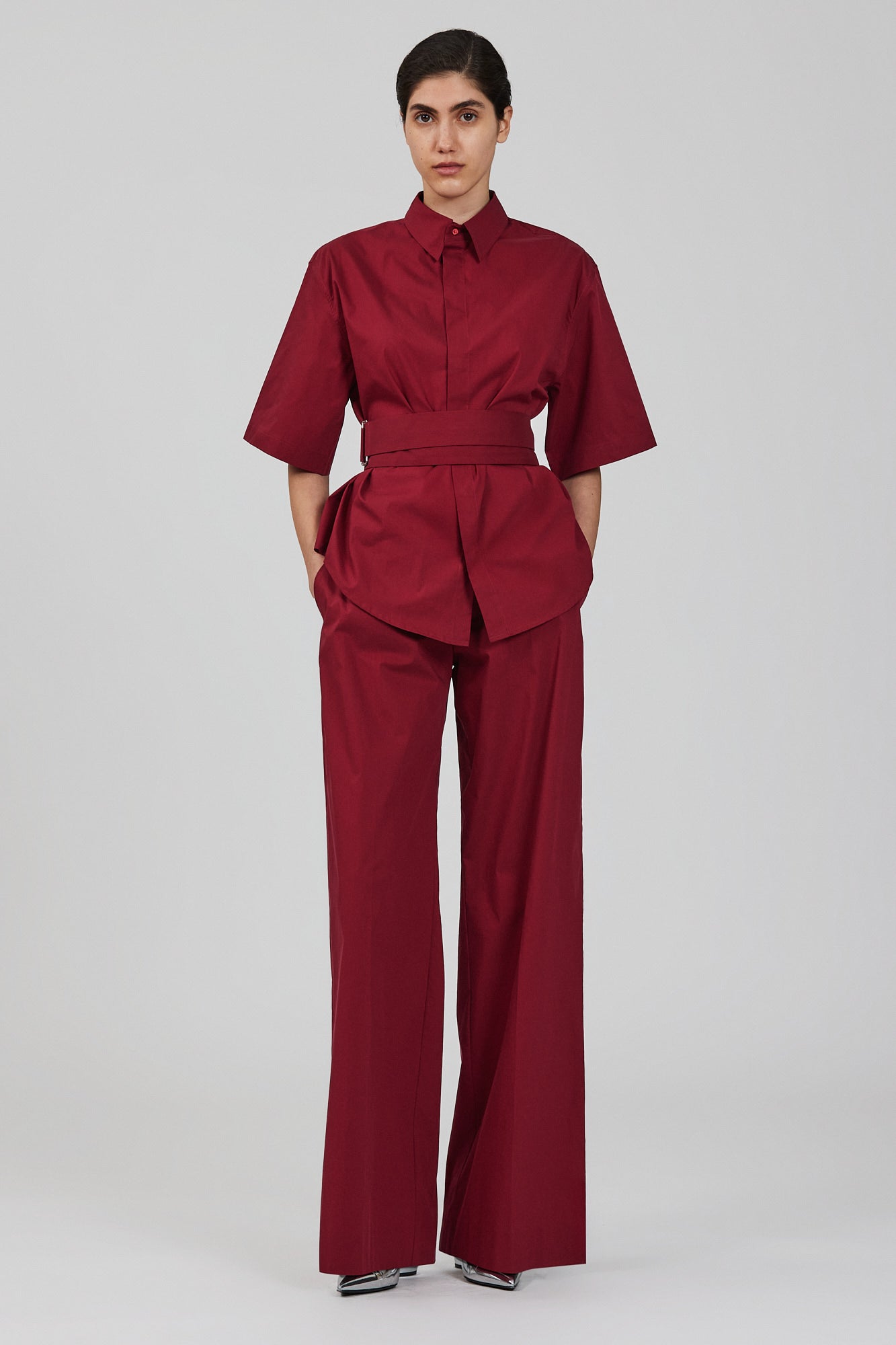 Petra cotton trousers