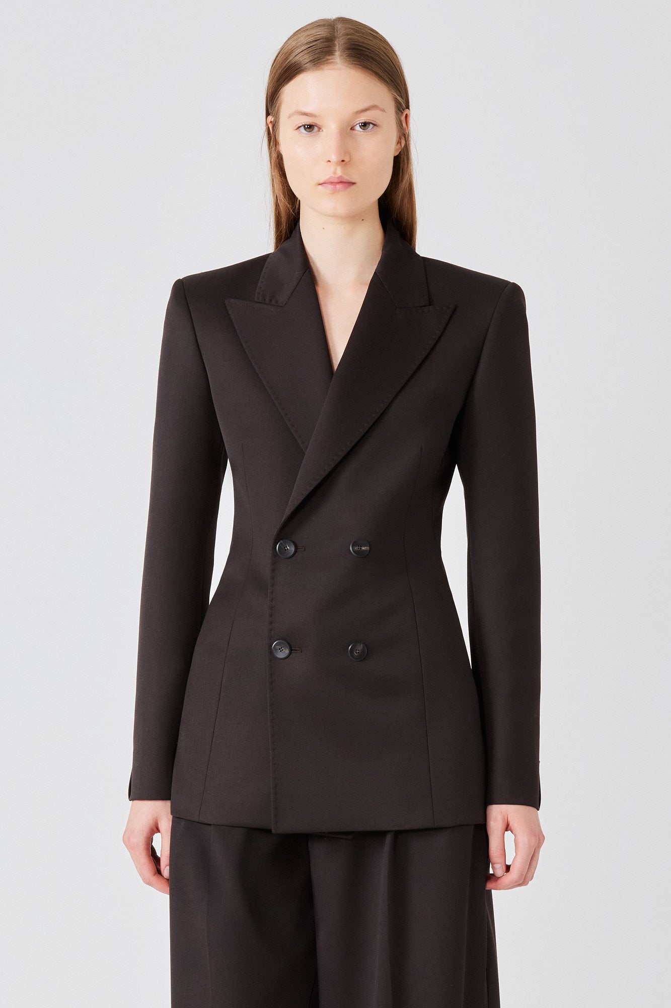 Tuxedo double breast jacket