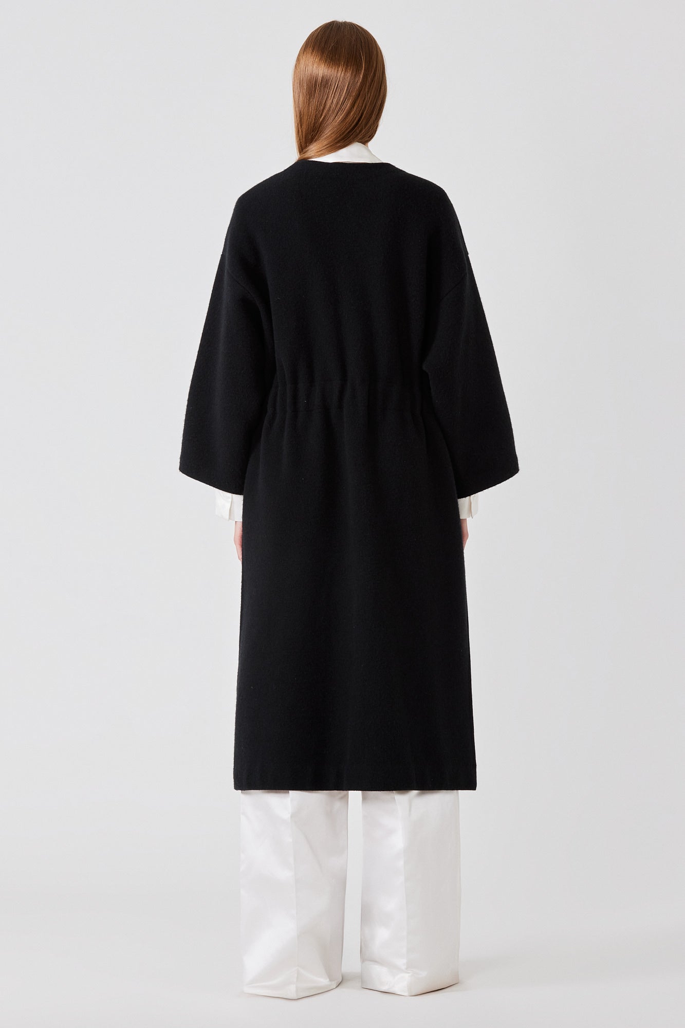 Isabella cashmere blend kimono coat