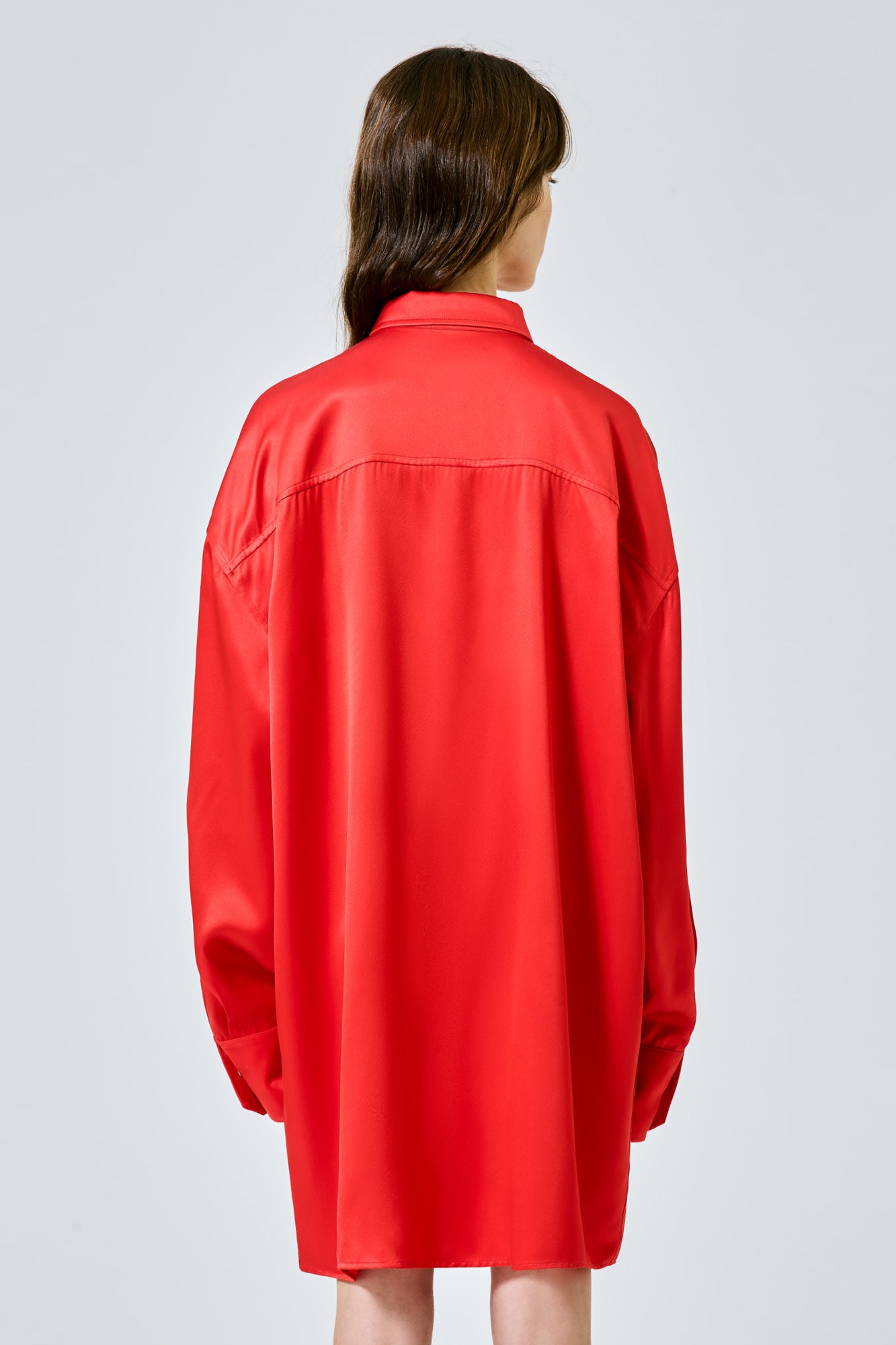 Valentina double satin shirt