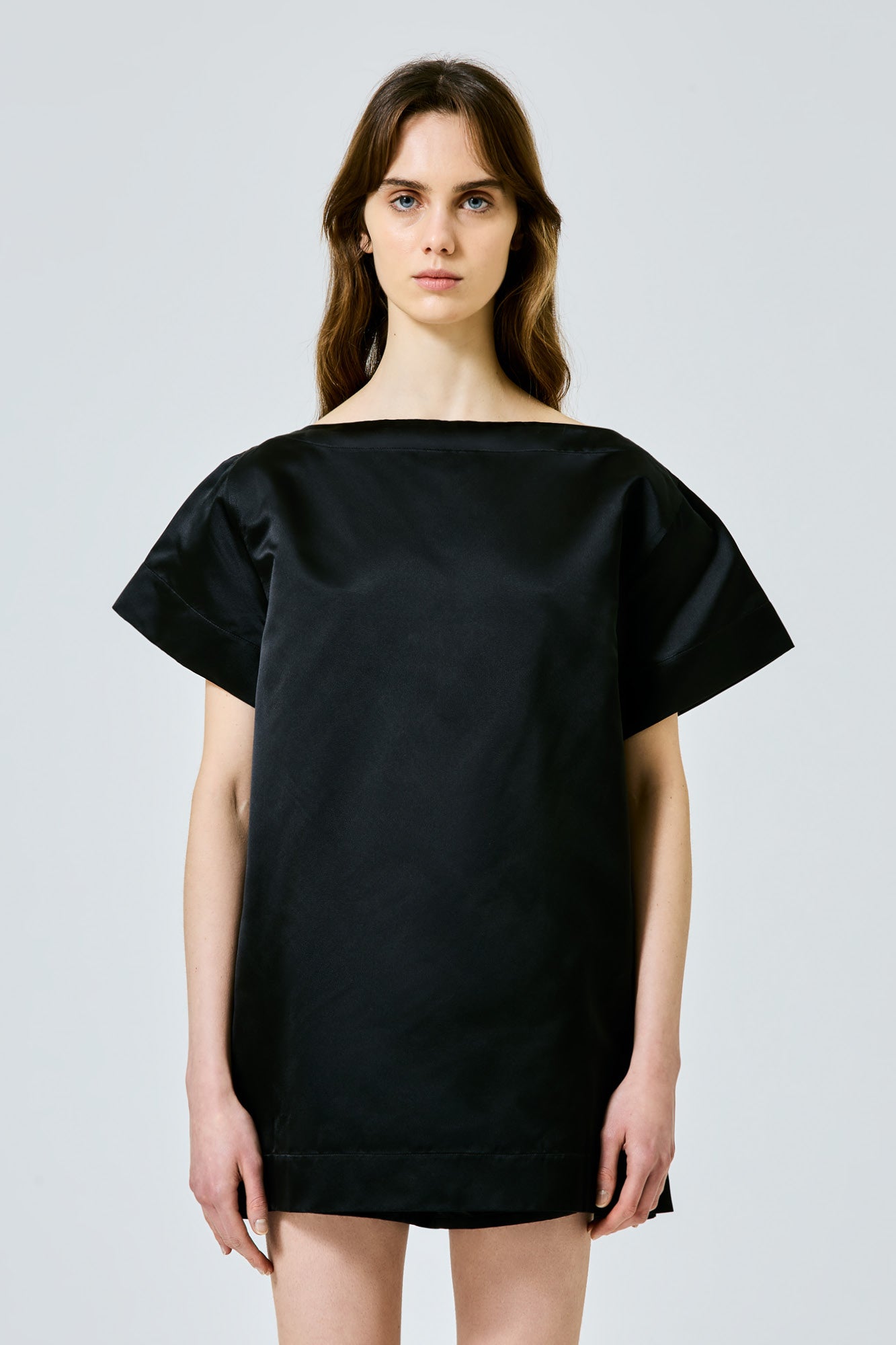 Valentina vestito t-shirt in duchesse