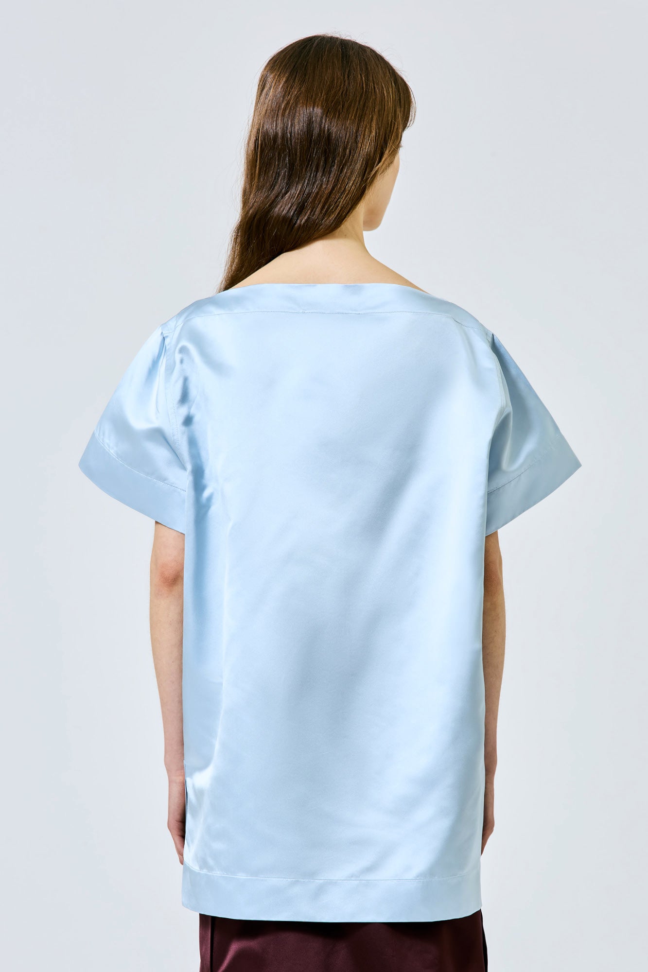 Valentina vestito t-shirt in duchesse