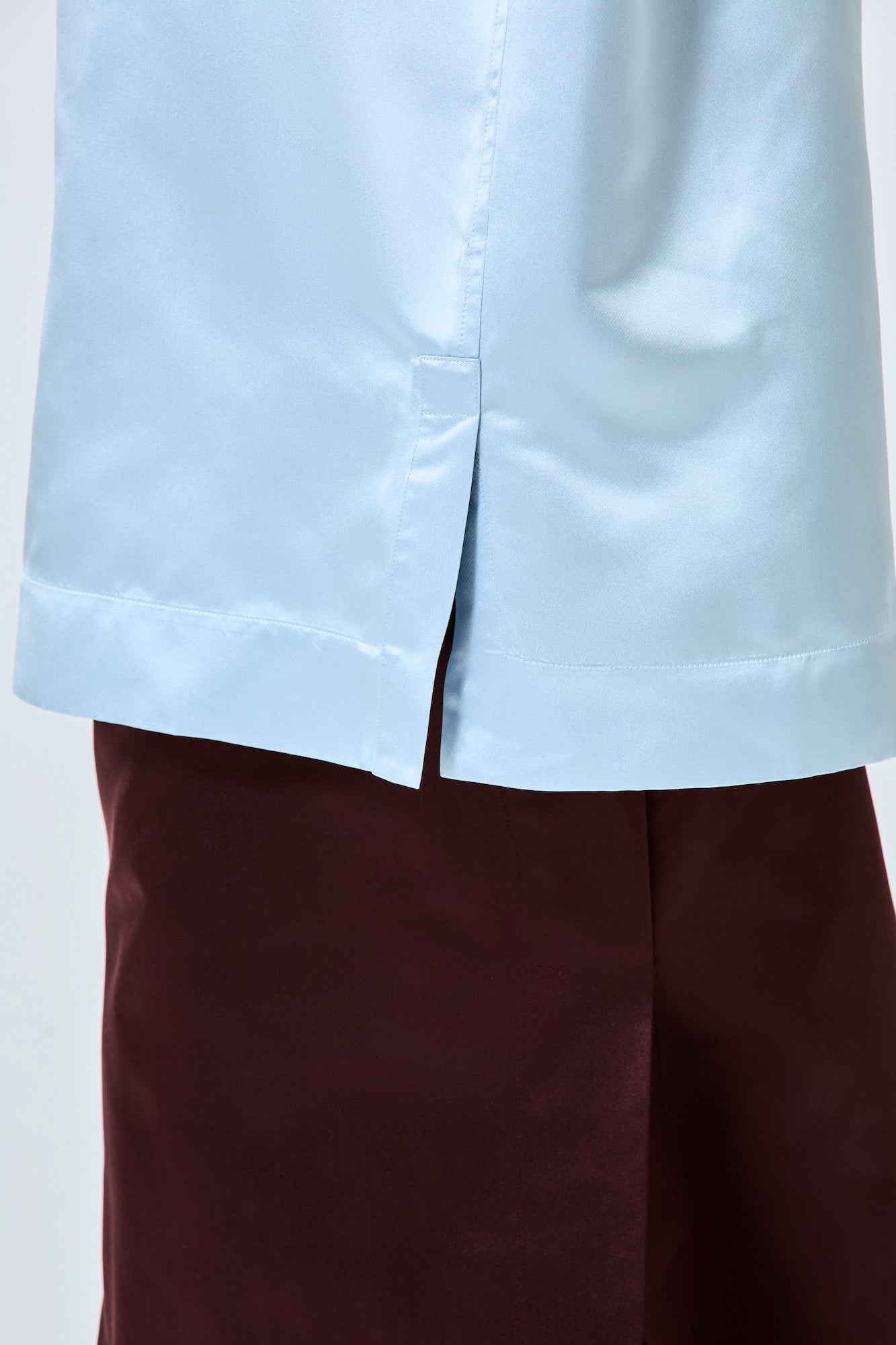Valentina vestito t-shirt in duchesse