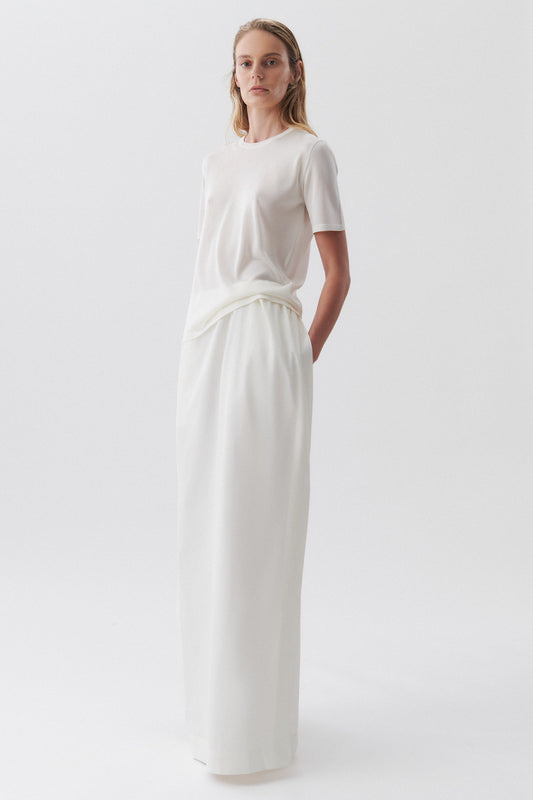 Gilda skirt in cotton silk