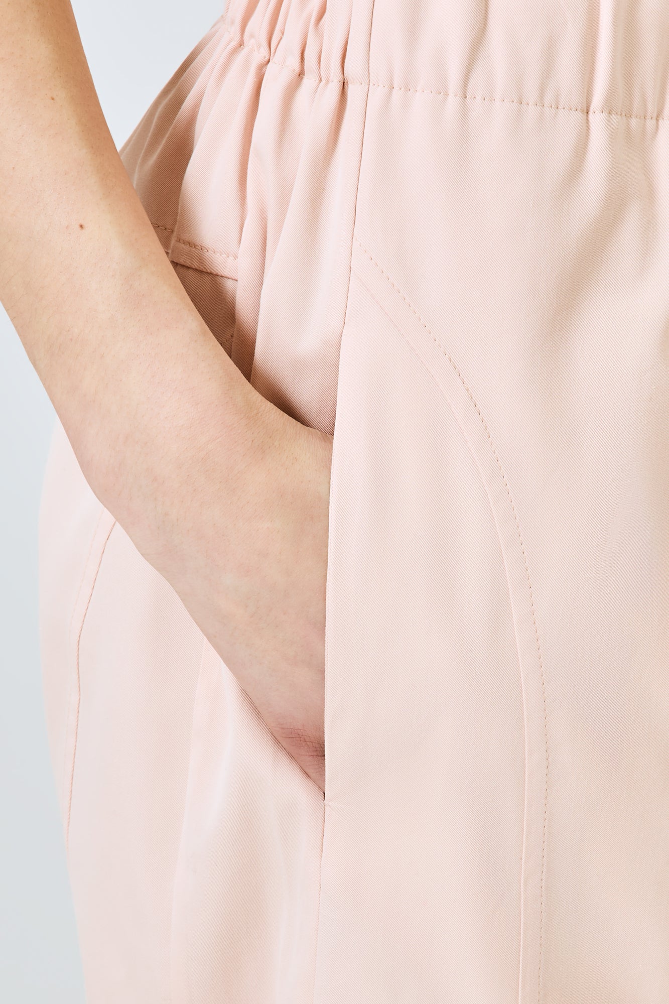 Valentina jogger in cotton silk