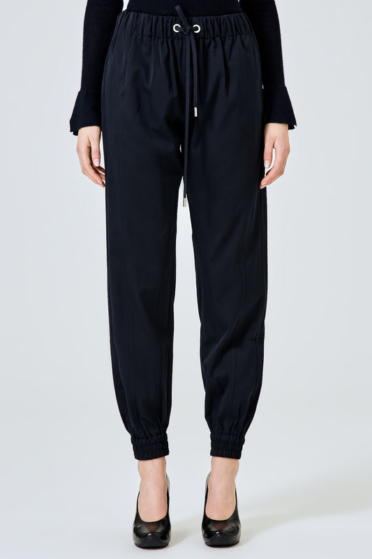 Valentina jogger in cotton silk