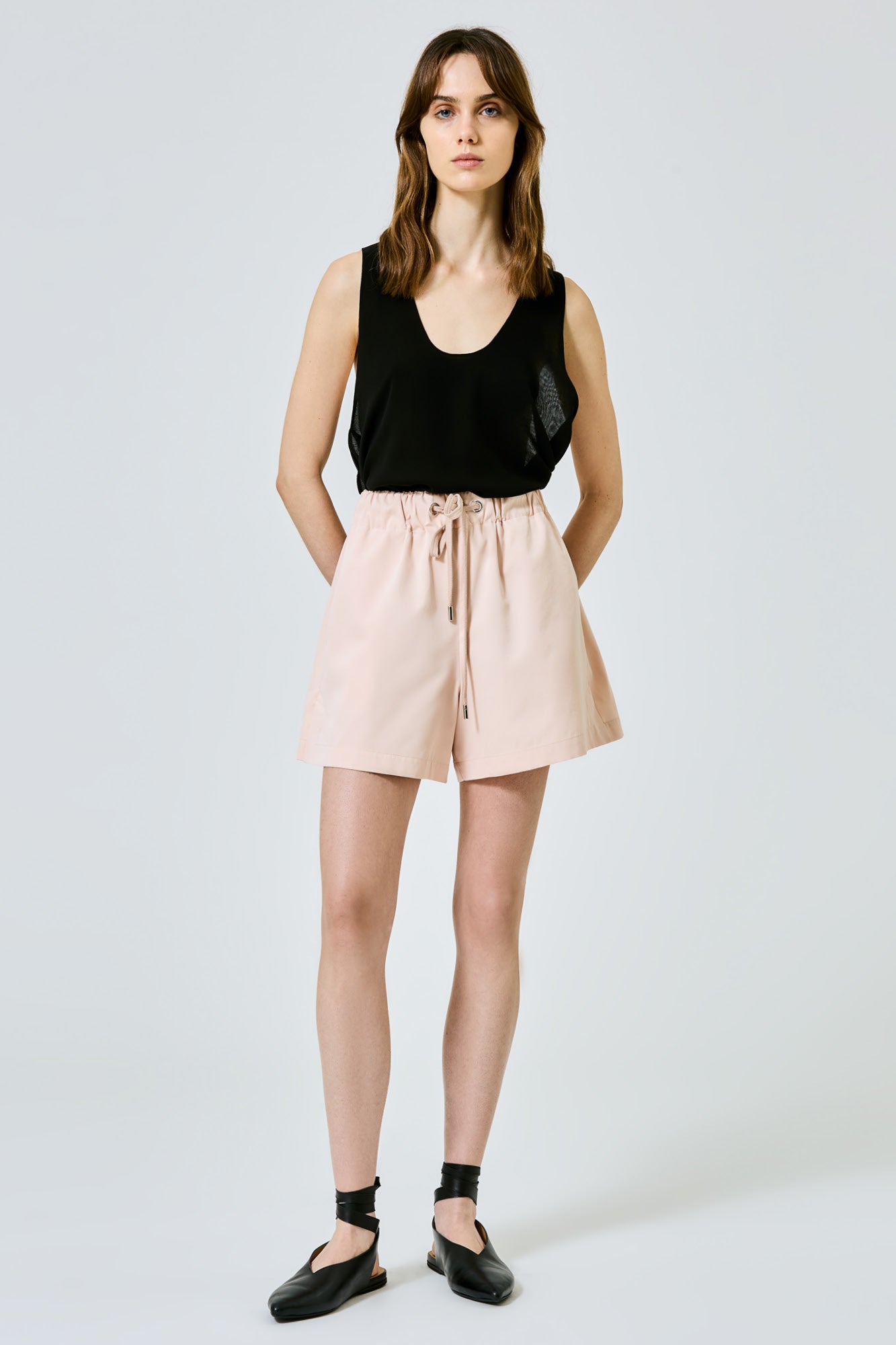 Shorts Valentina in cotone seta