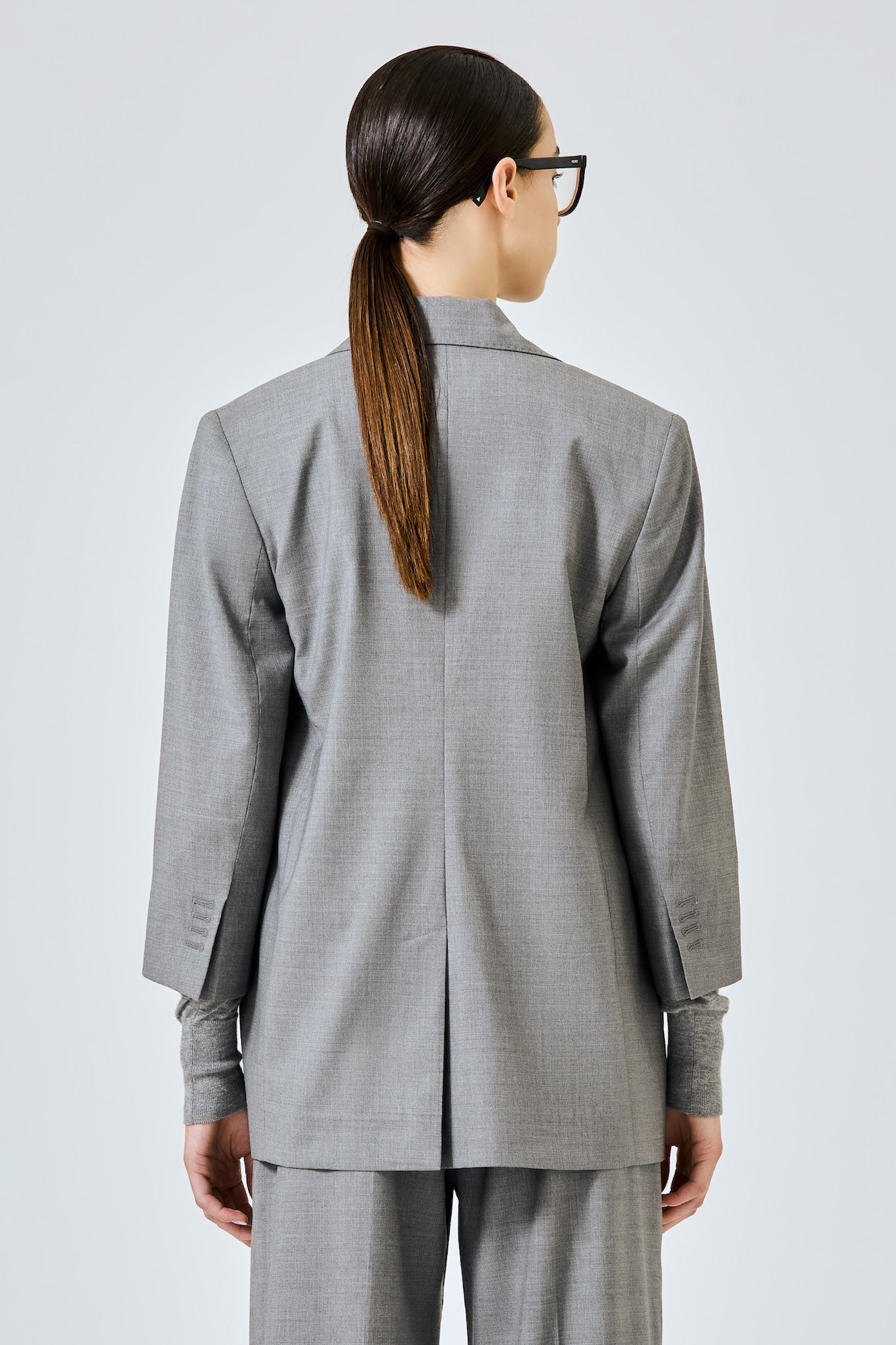 Boxy Benni blazer in virgin wool