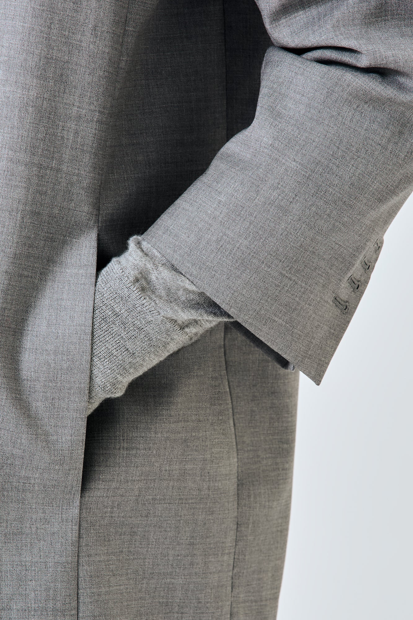 Boxy Benni blazer in virgin wool