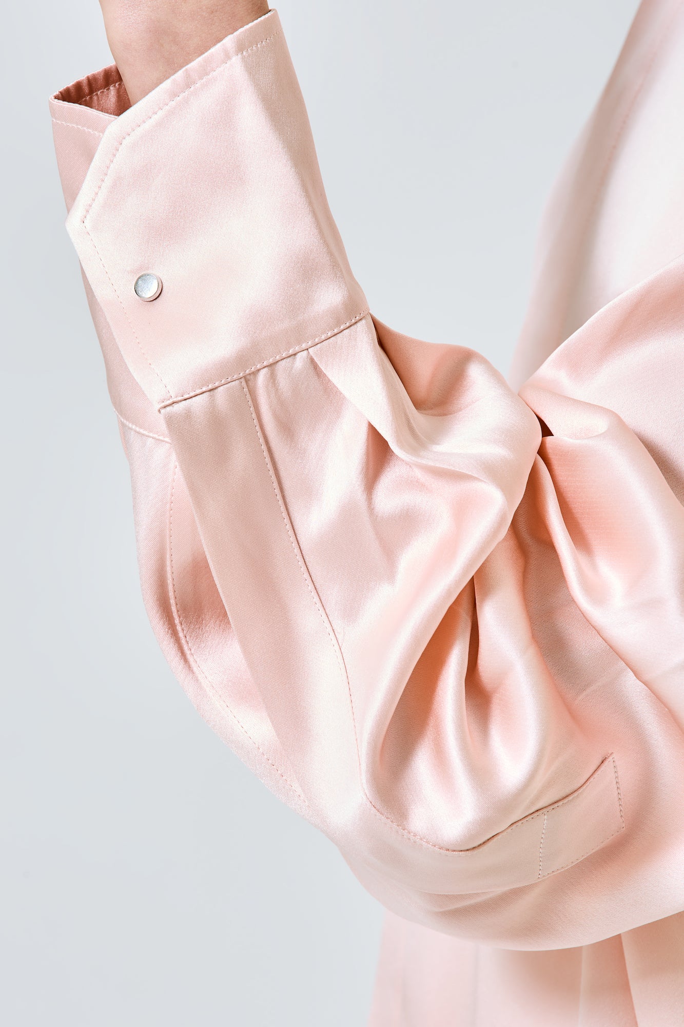 Valentina shirt in double satin