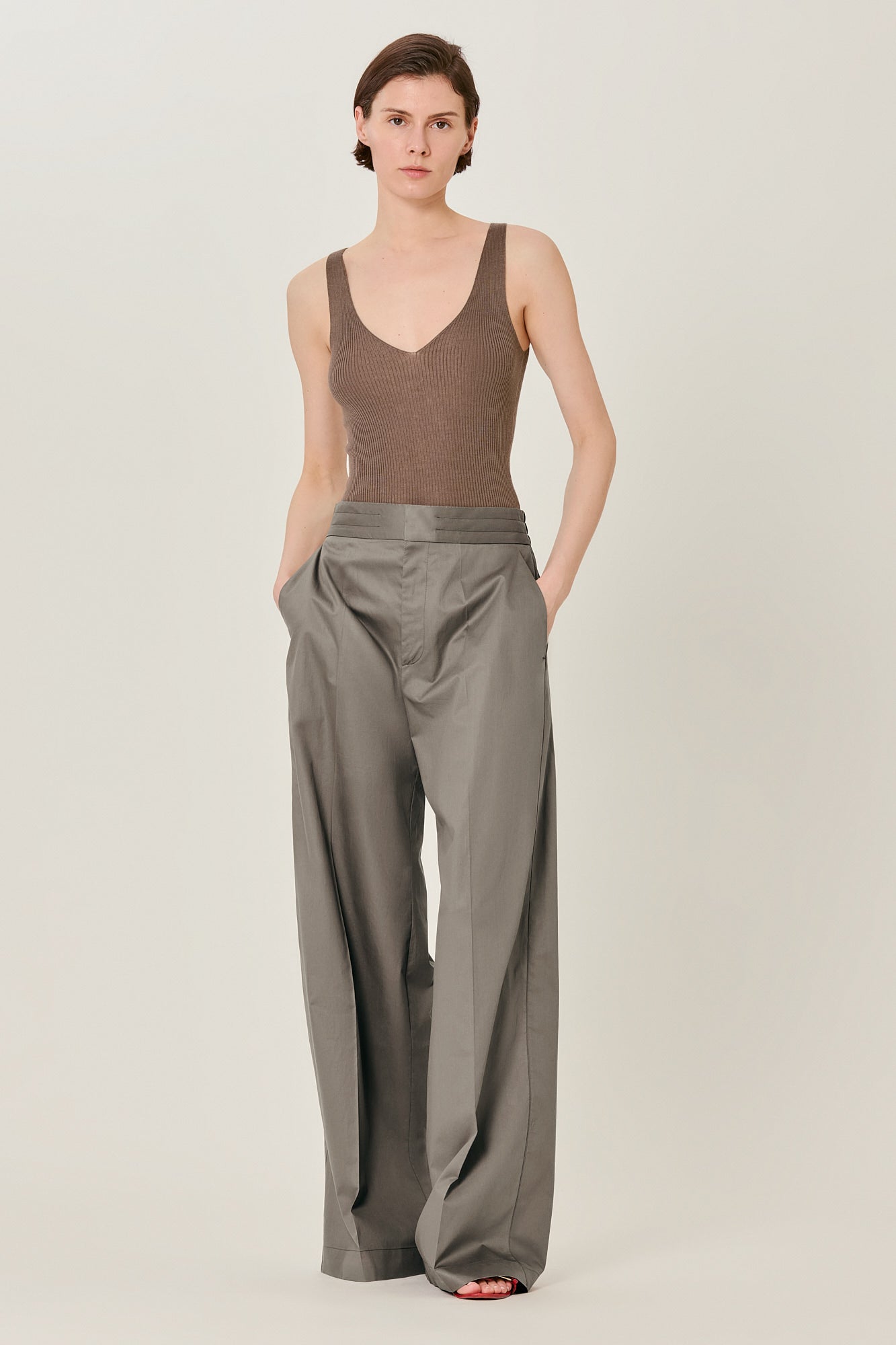 Petra cotton trousers