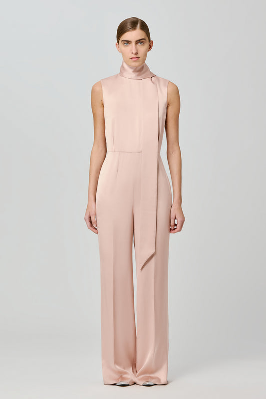 Nicole double satin jumpsuit
