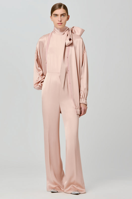 Valentina double satin cardigan