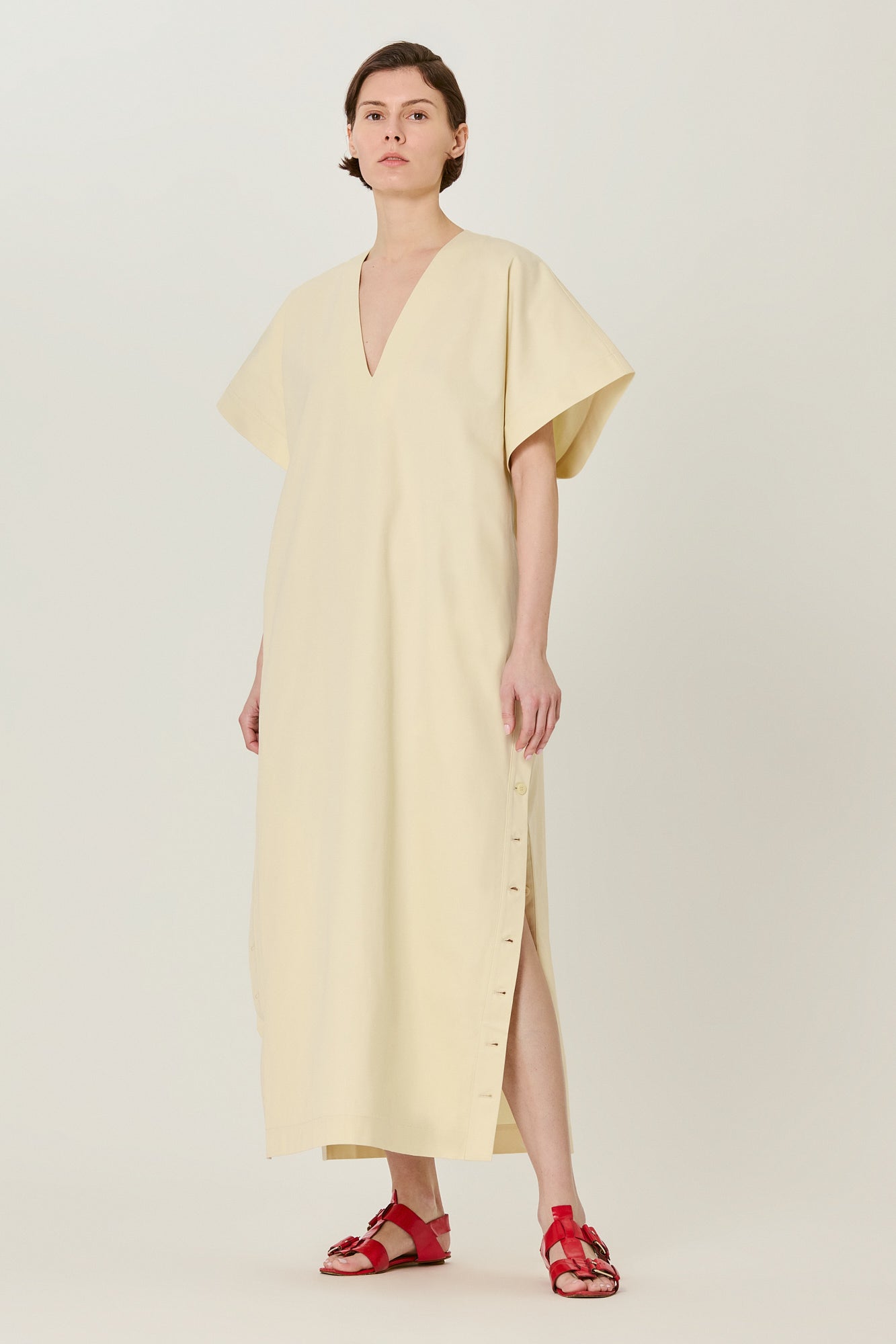 Elettra cotton long dress