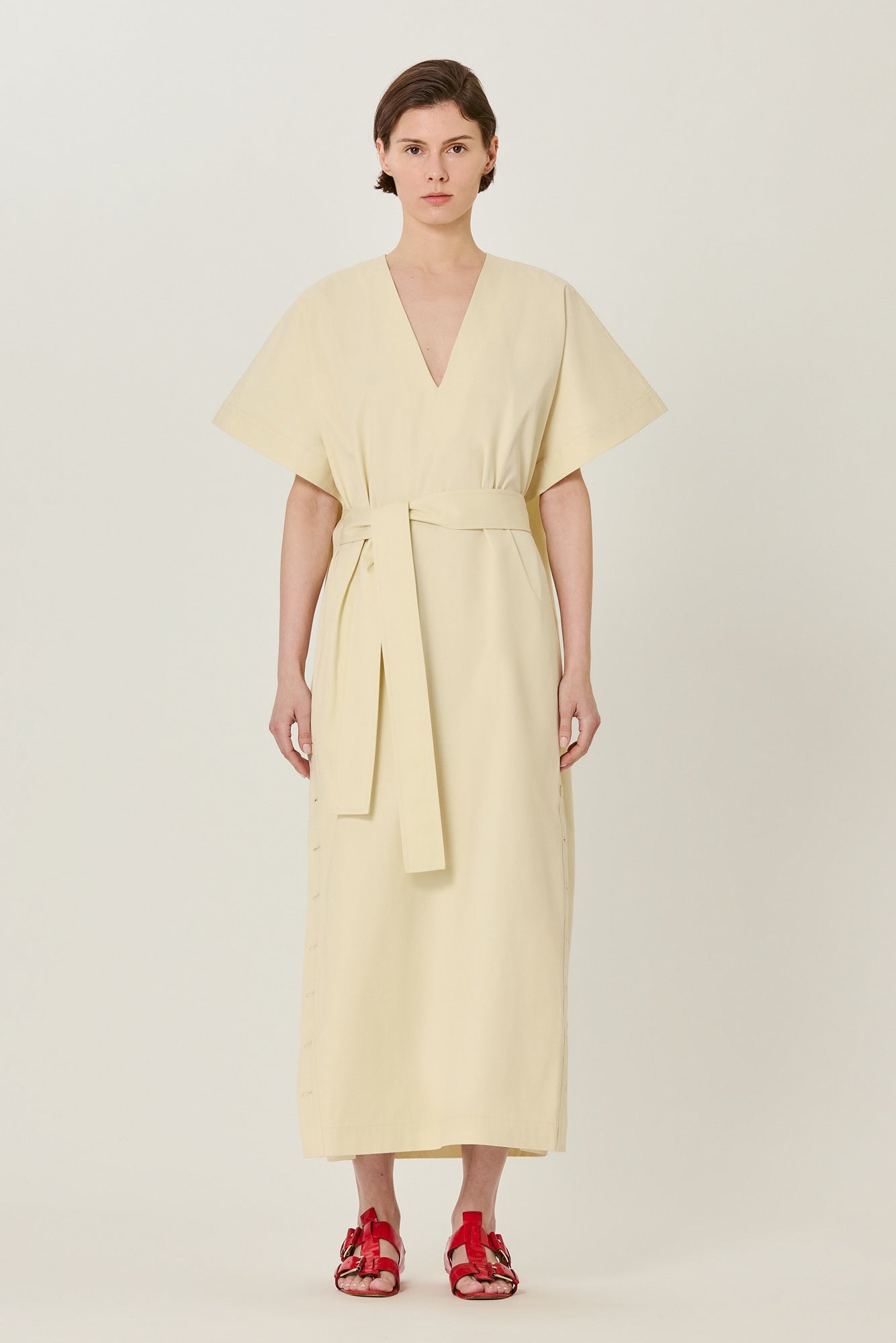 Elettra cotton long dress