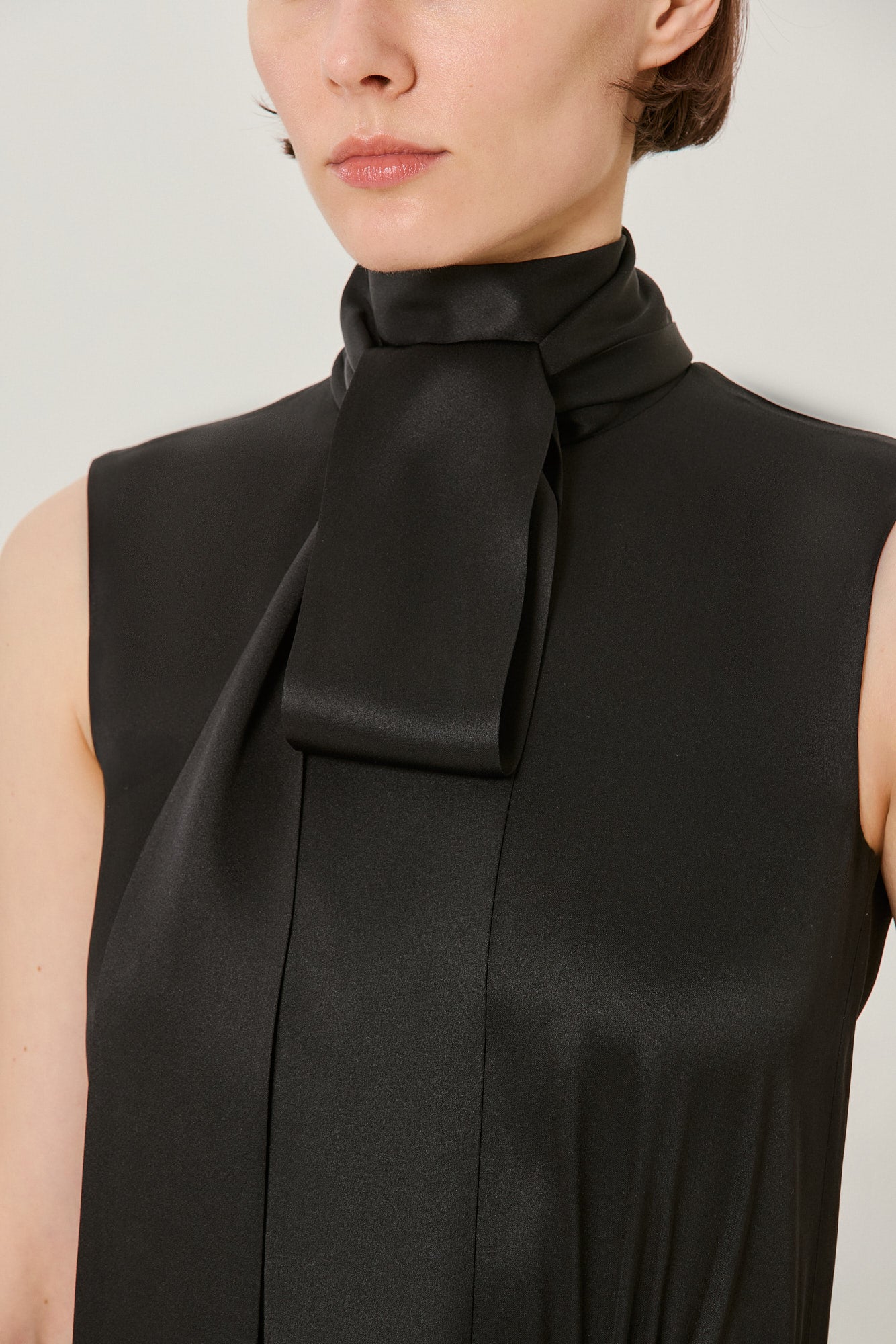 Nicole double satin jumpsuit