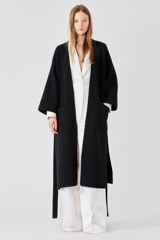 Cappotto kimono in misto cashmere Isabella