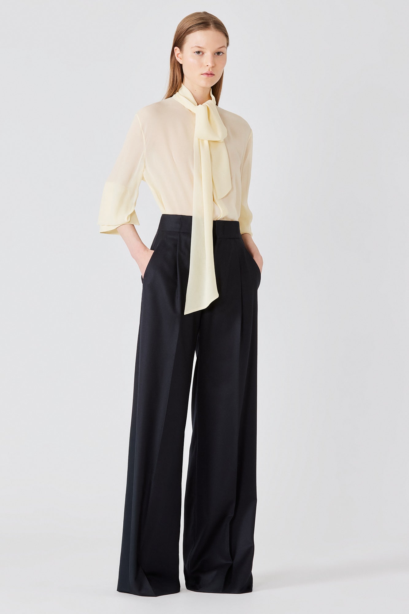 Bogart flannel trousers