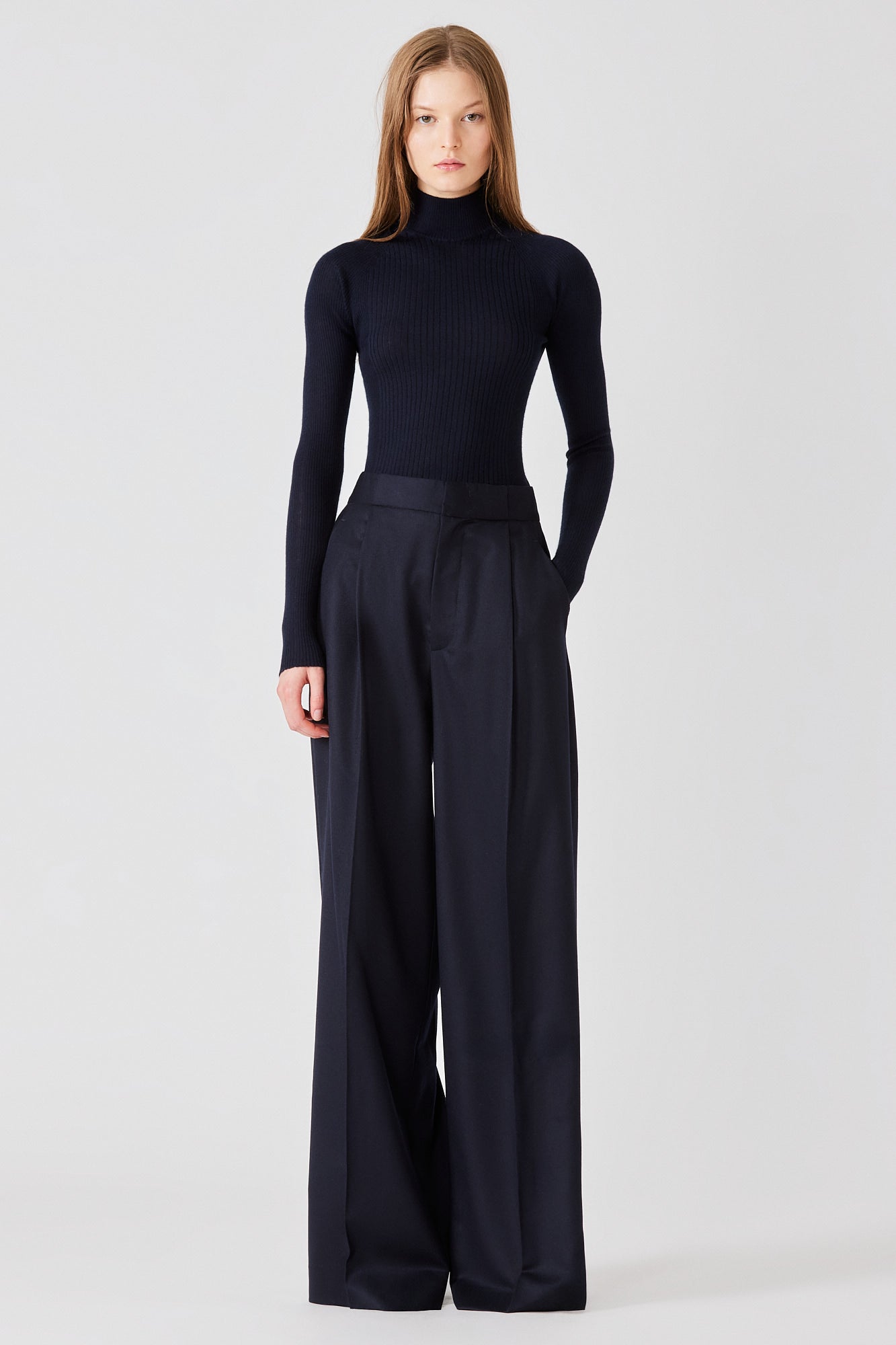 Bogart flannel trousers