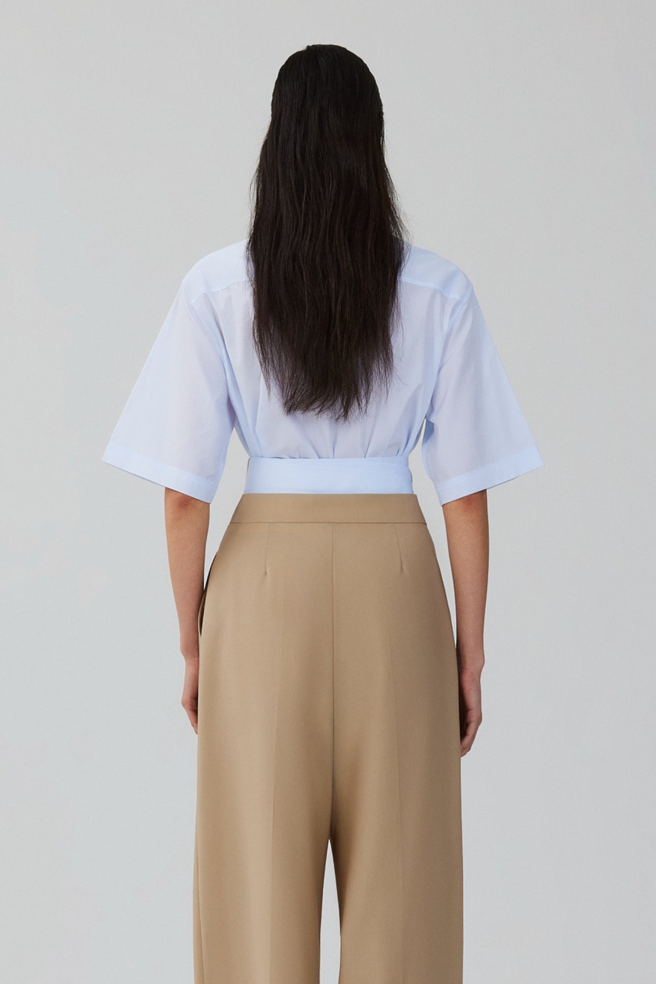 Camicia regolare in twill di seta Marcella