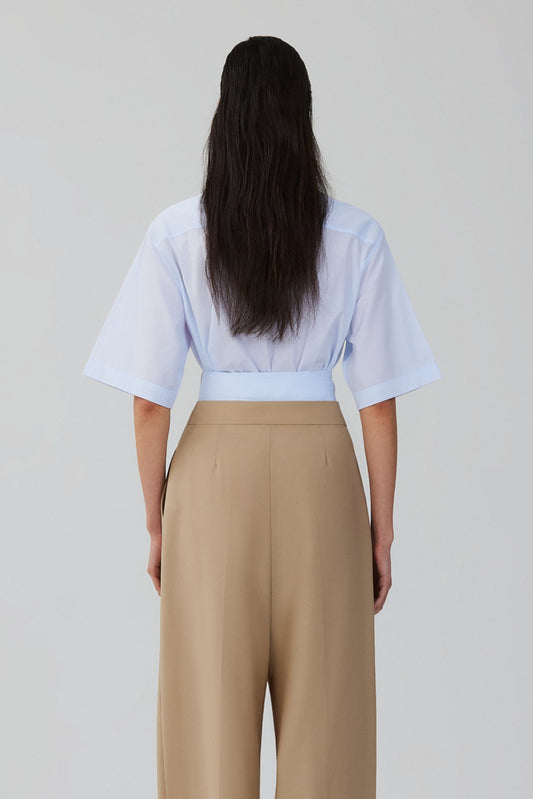 Camicia regolare in twill di seta Marcella
