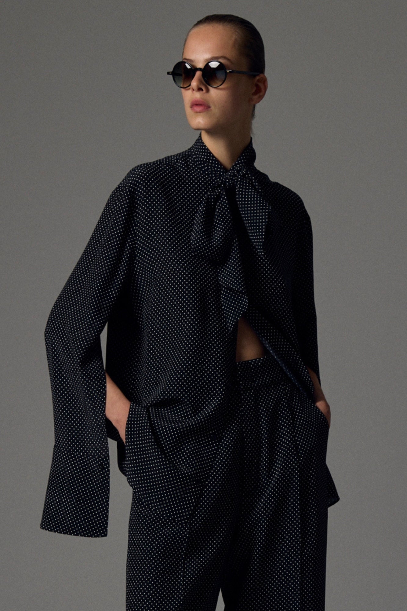 Camicia Susanna in crepe de chine