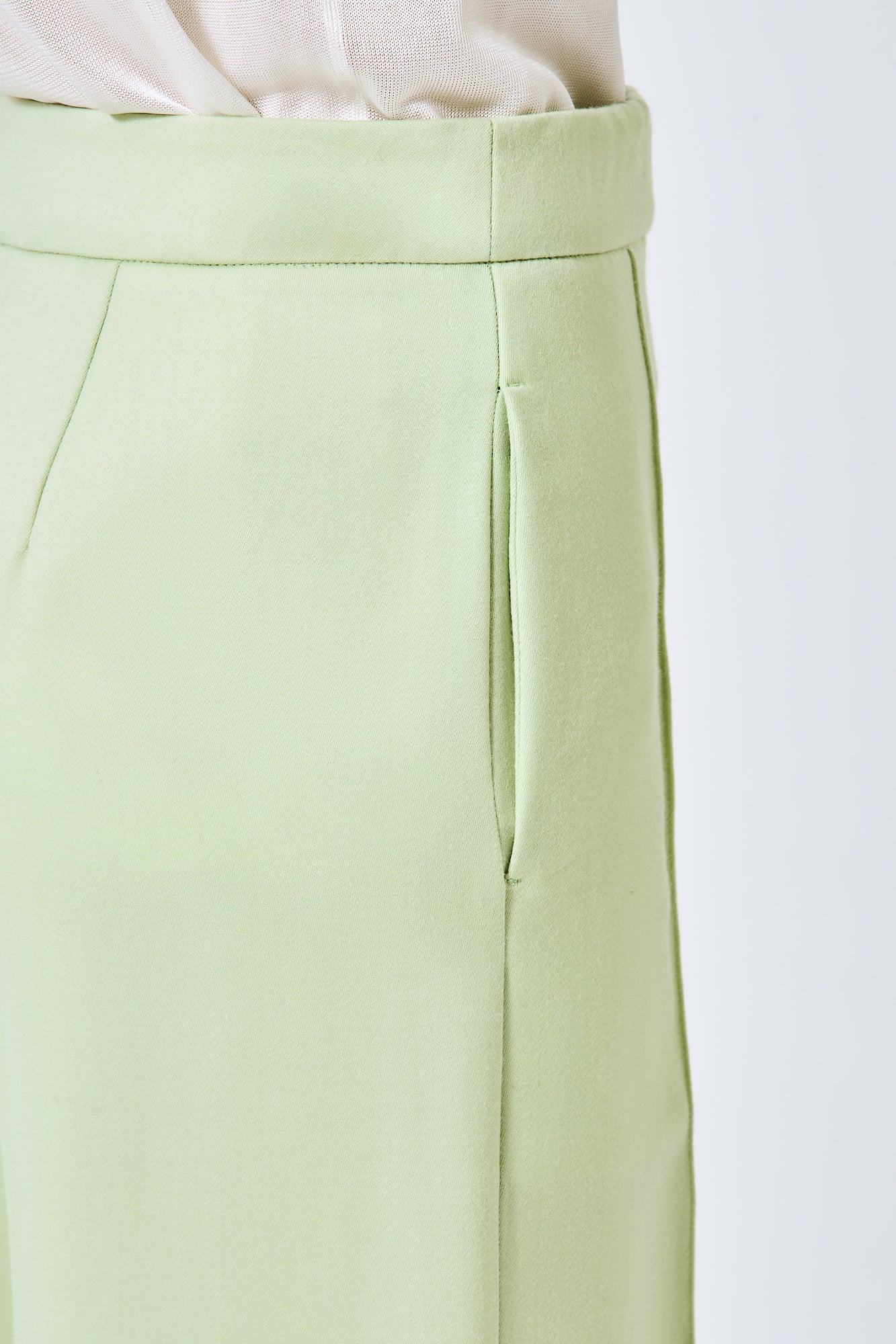 Andrea straight trousers in wool