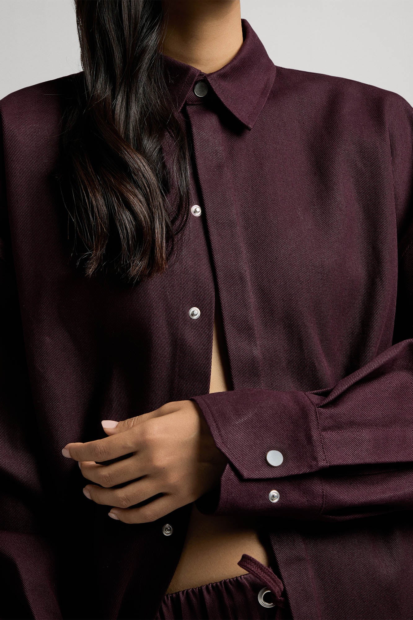Valentina jacket in cotton gabardine