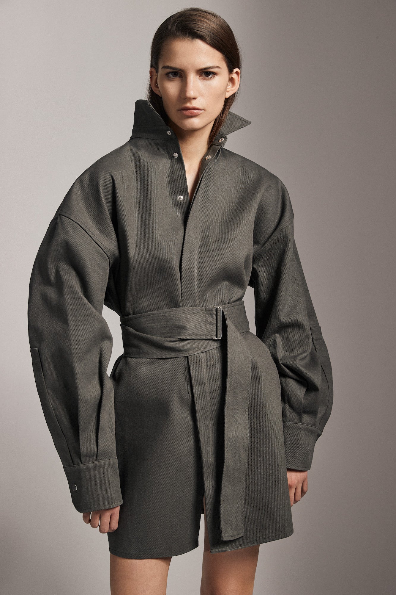 Valentina jacket in cotton gabardine