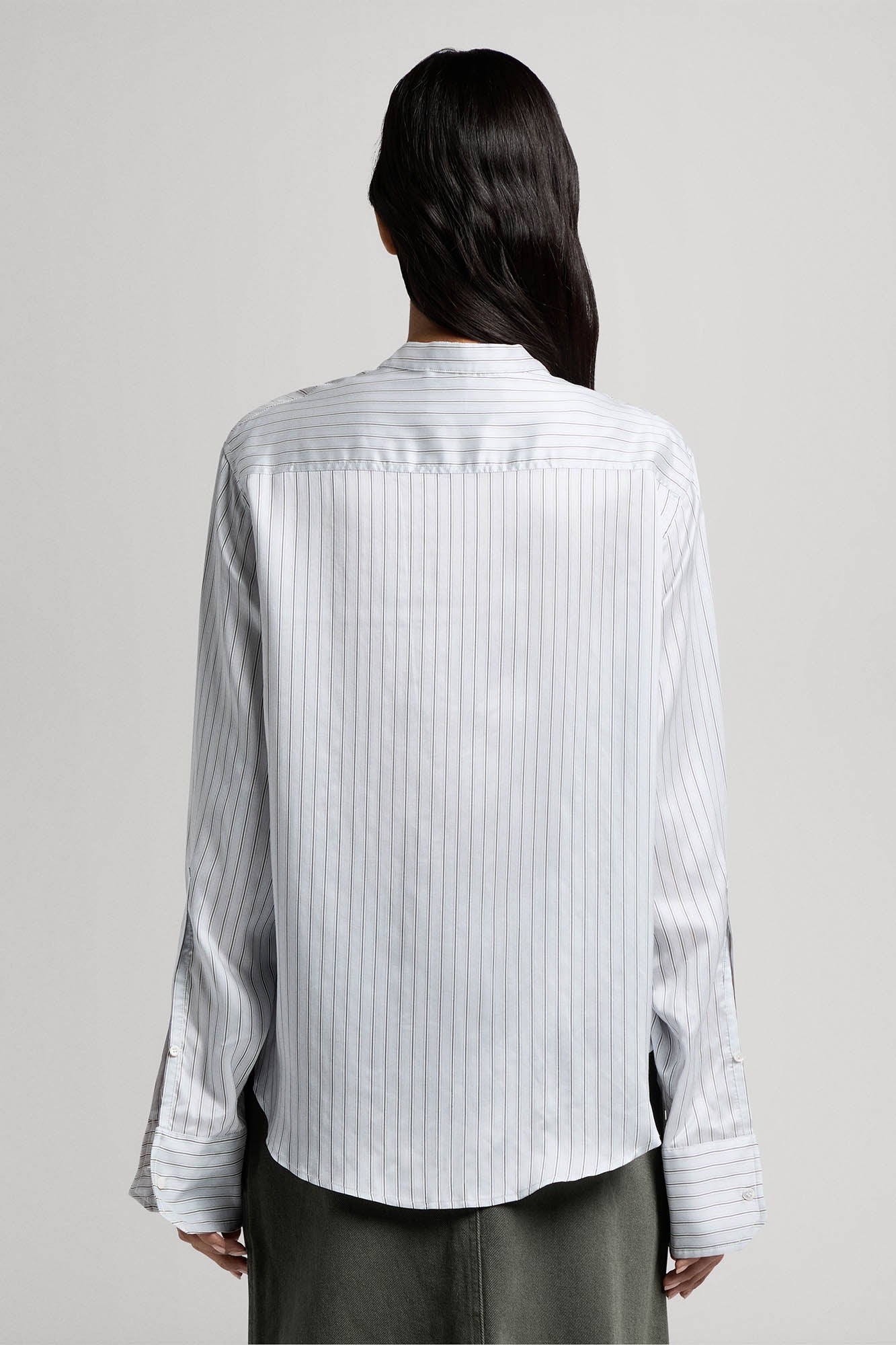 Marcella shirt in silk twill