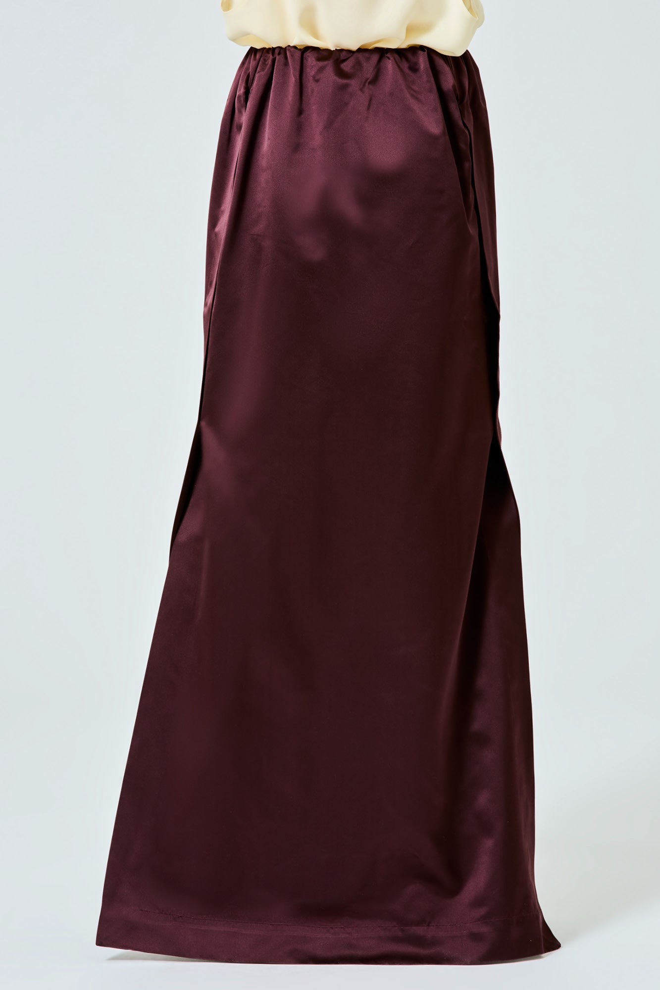 Gonna lunga Gilda in seta duchesse
