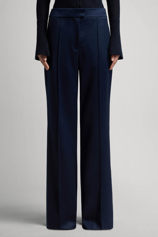 Andrea straight trousers in wool