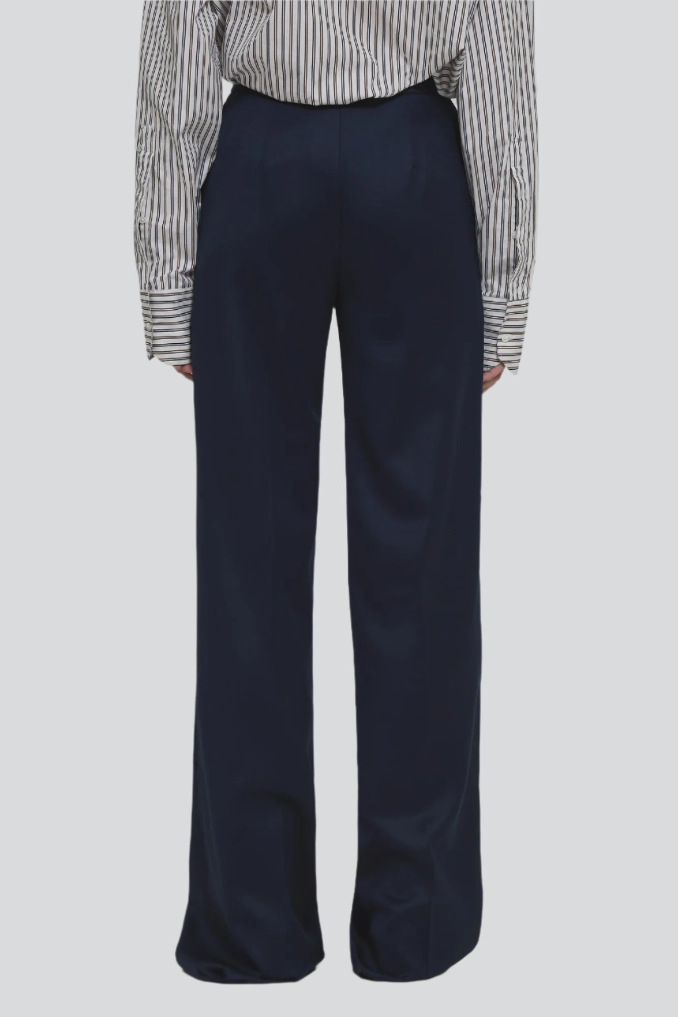 Andrea straight trousers in wool