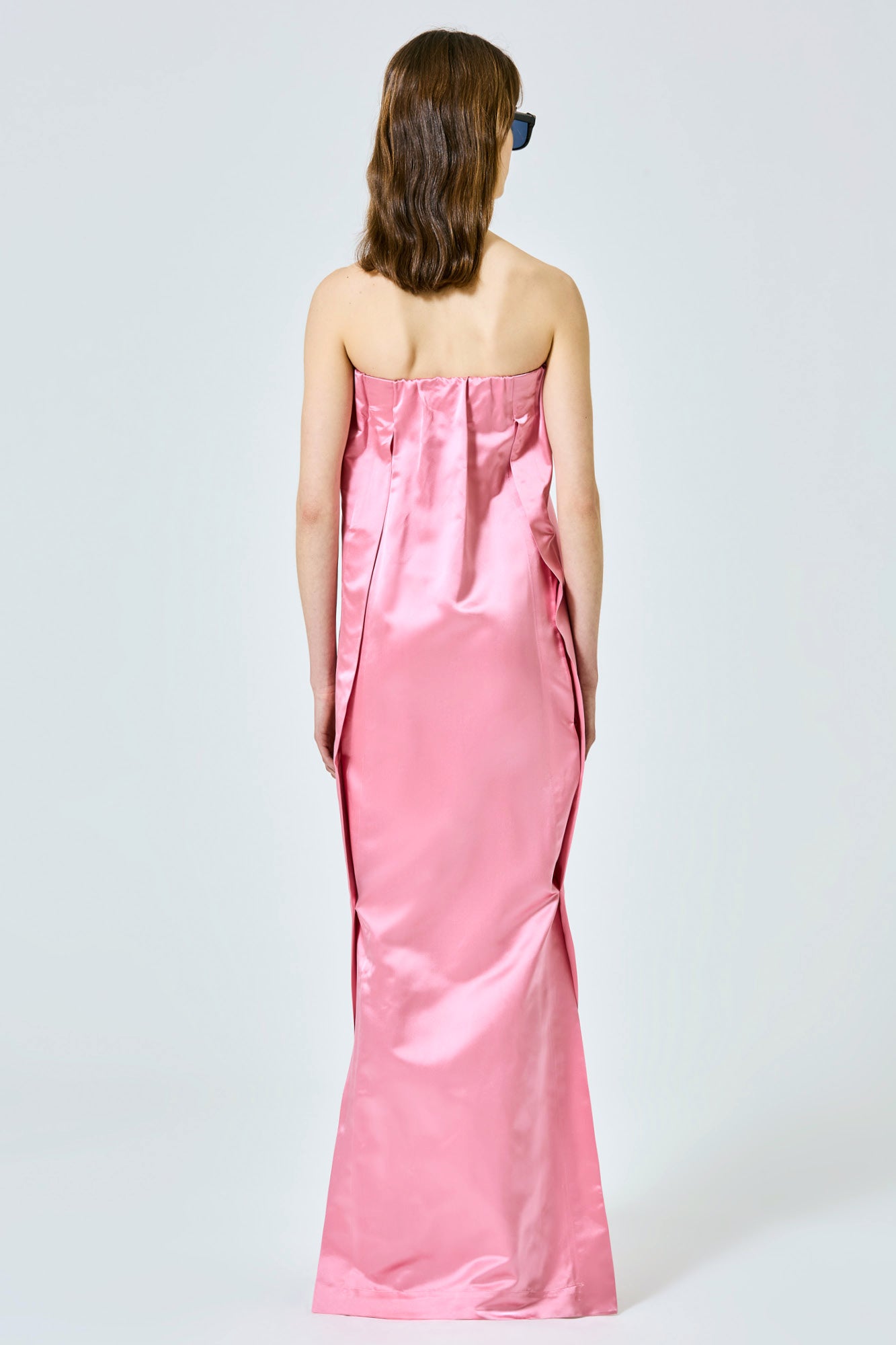 Abito Gilda in seta duchesse