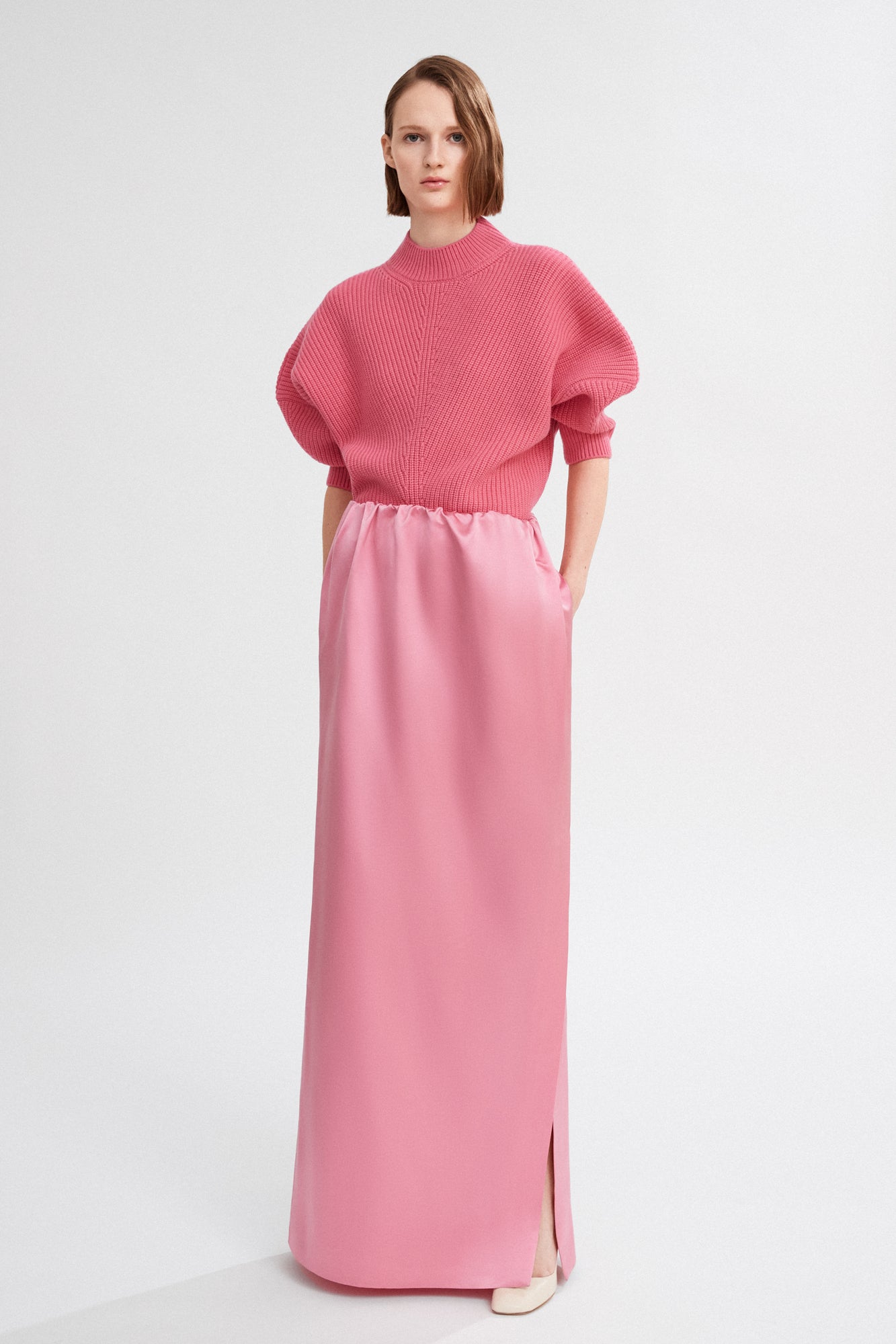 Maglione maniche tre quarti