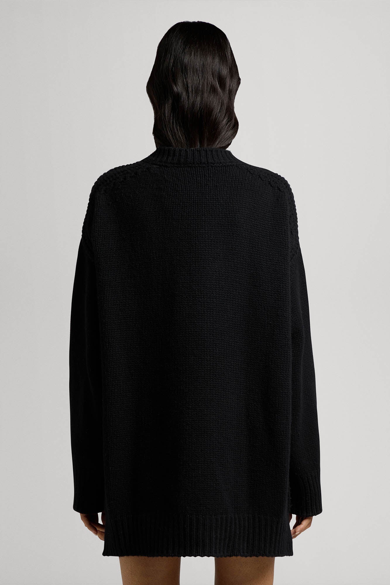 Maglione vestito collo tondo