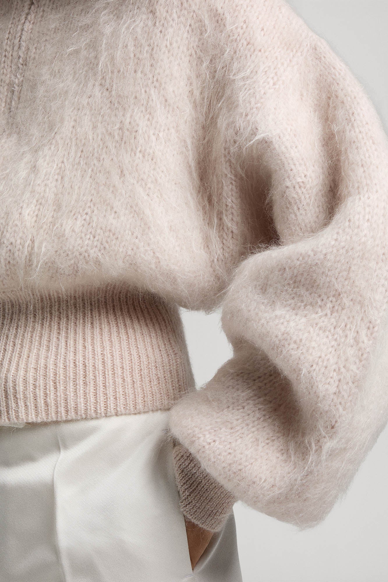 Jen bomber jacket in mohair