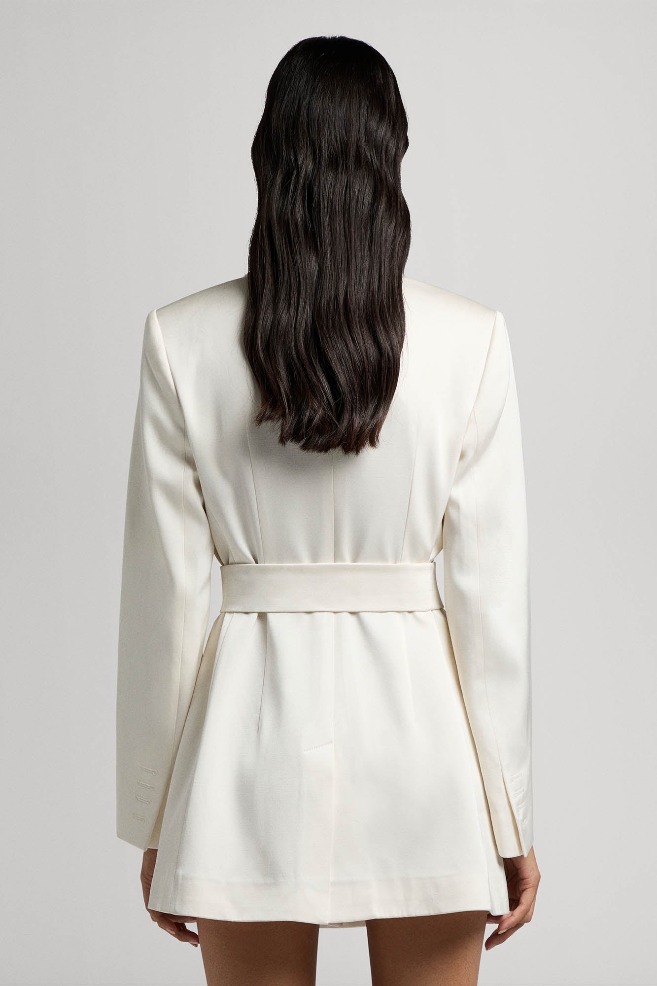 Benni blazer dress in silk wool