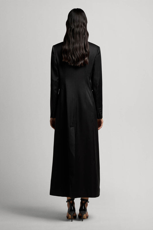 Benni blazer coat in silk wool