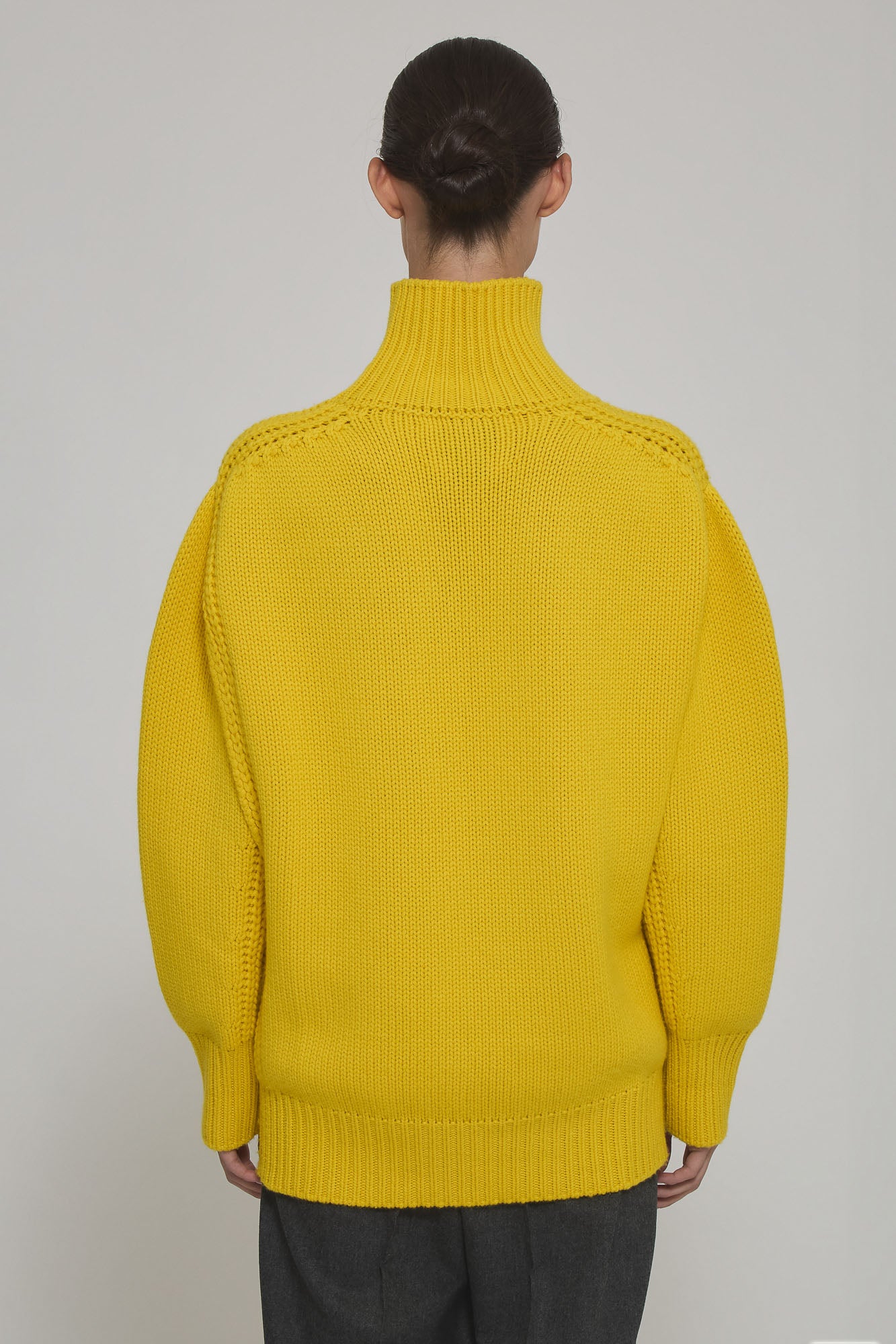 Giovanna high neck cashmere sweater dress