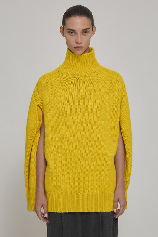 Giovanna high neck cashmere sweater dress