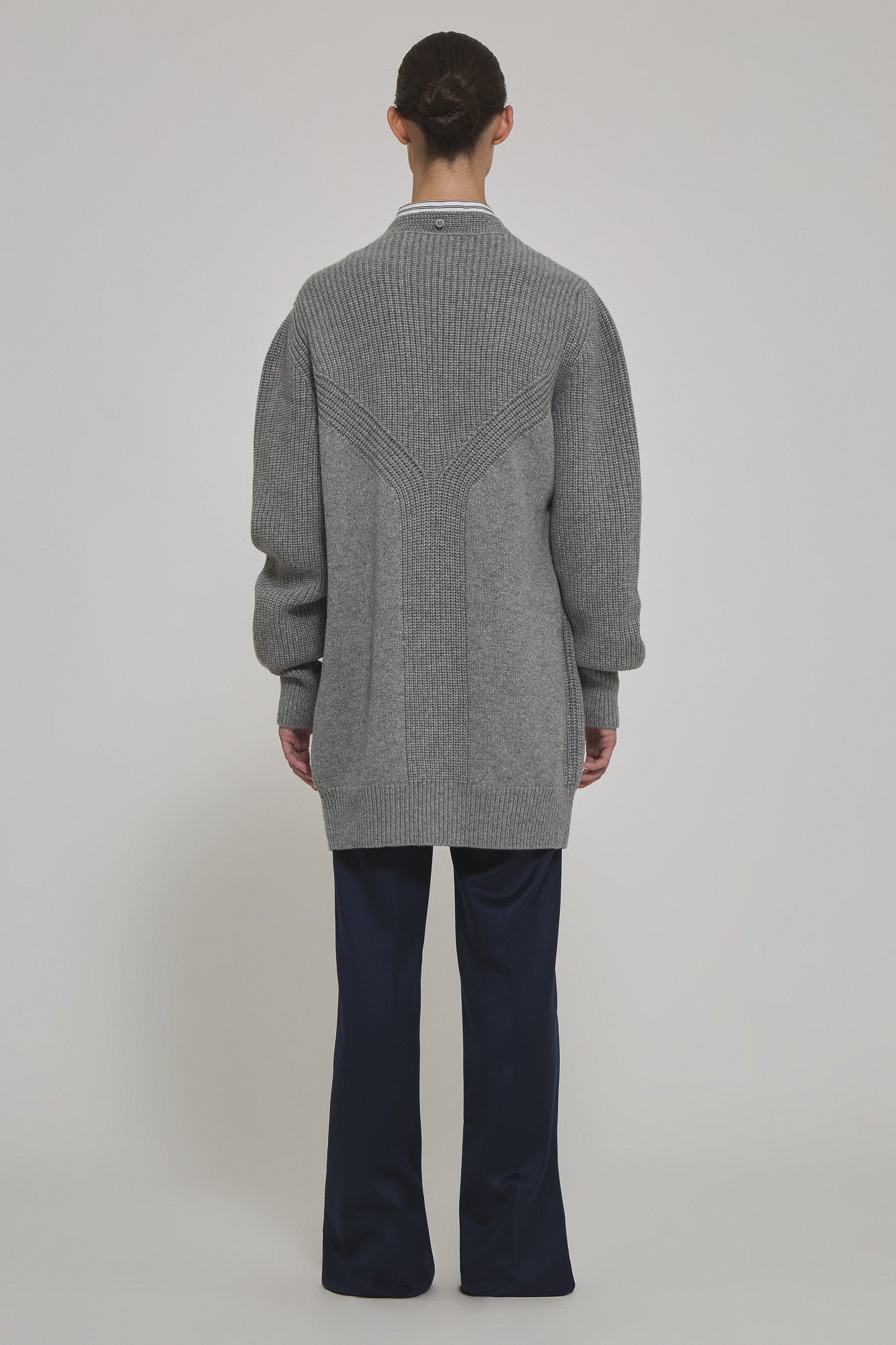 Armor cashmere cardigan with belt