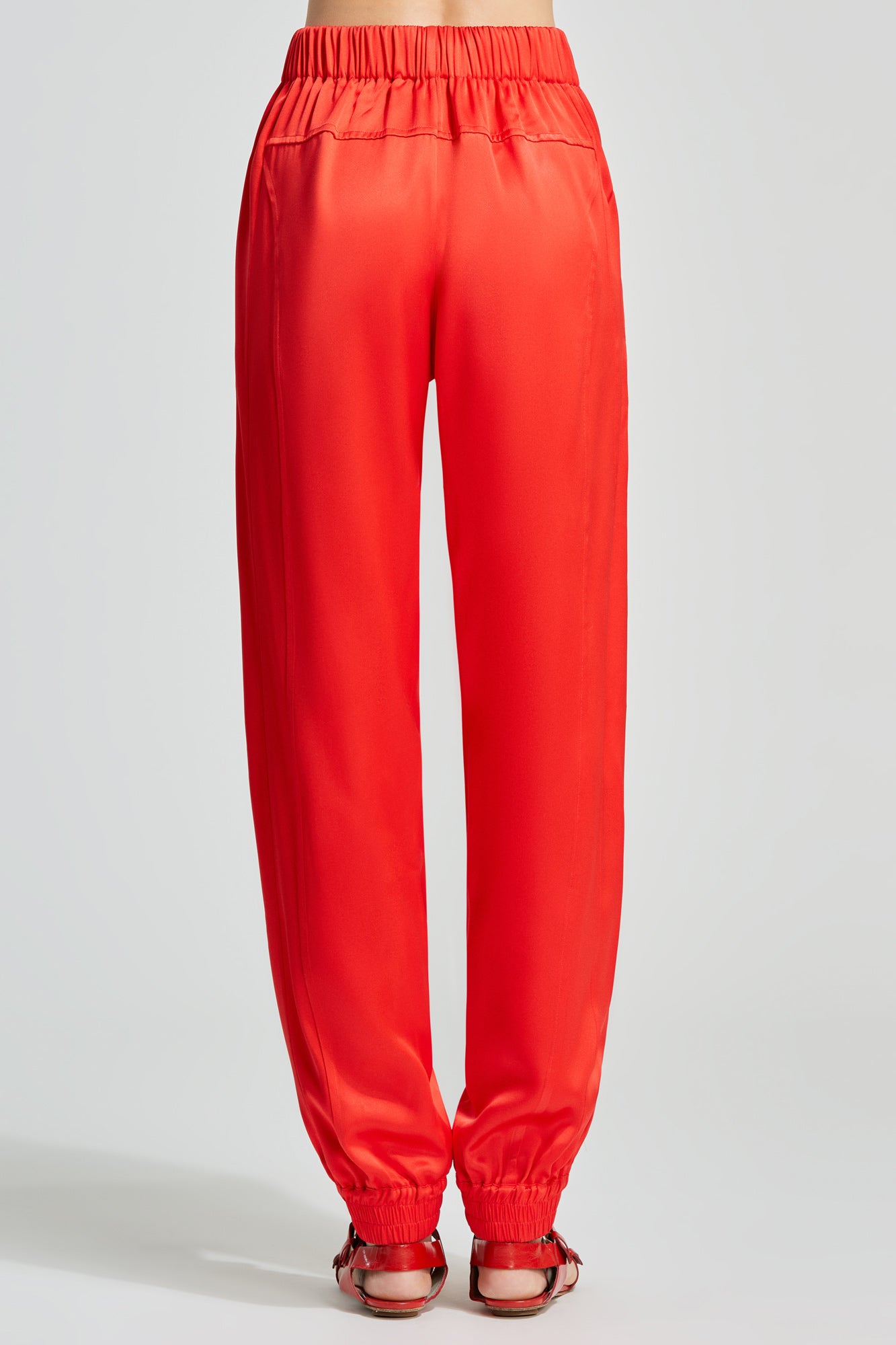 Valentina double satin joggers